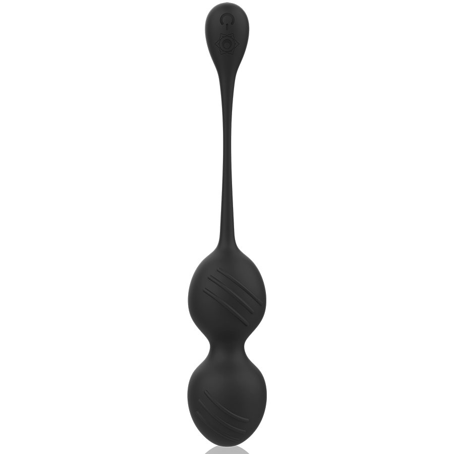 Sfere Kegel Vibranti Ricaricabili Rithual Nisha — Nere