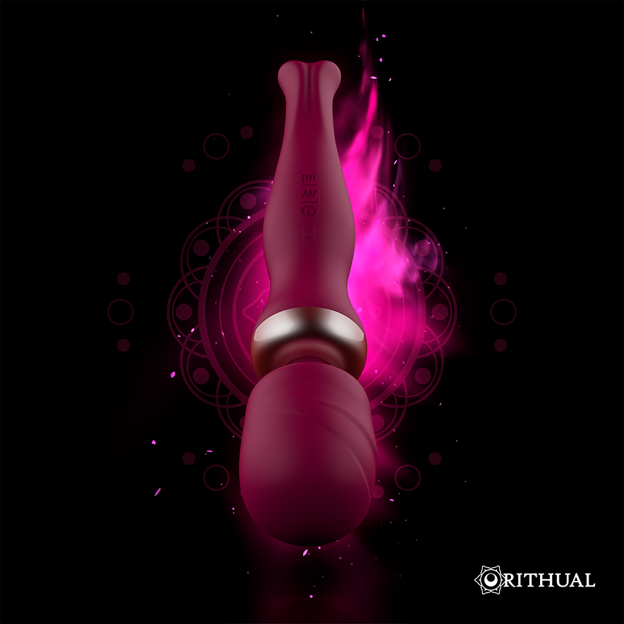 Vibratore Wand Ricaricabile Rithual Akasha 2.0 — Orchidea