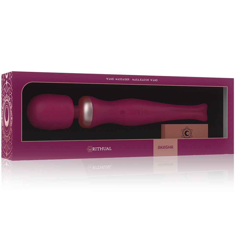 Vibratore Wand Ricaricabile Rithual Akasha 2.0 — Orchidea