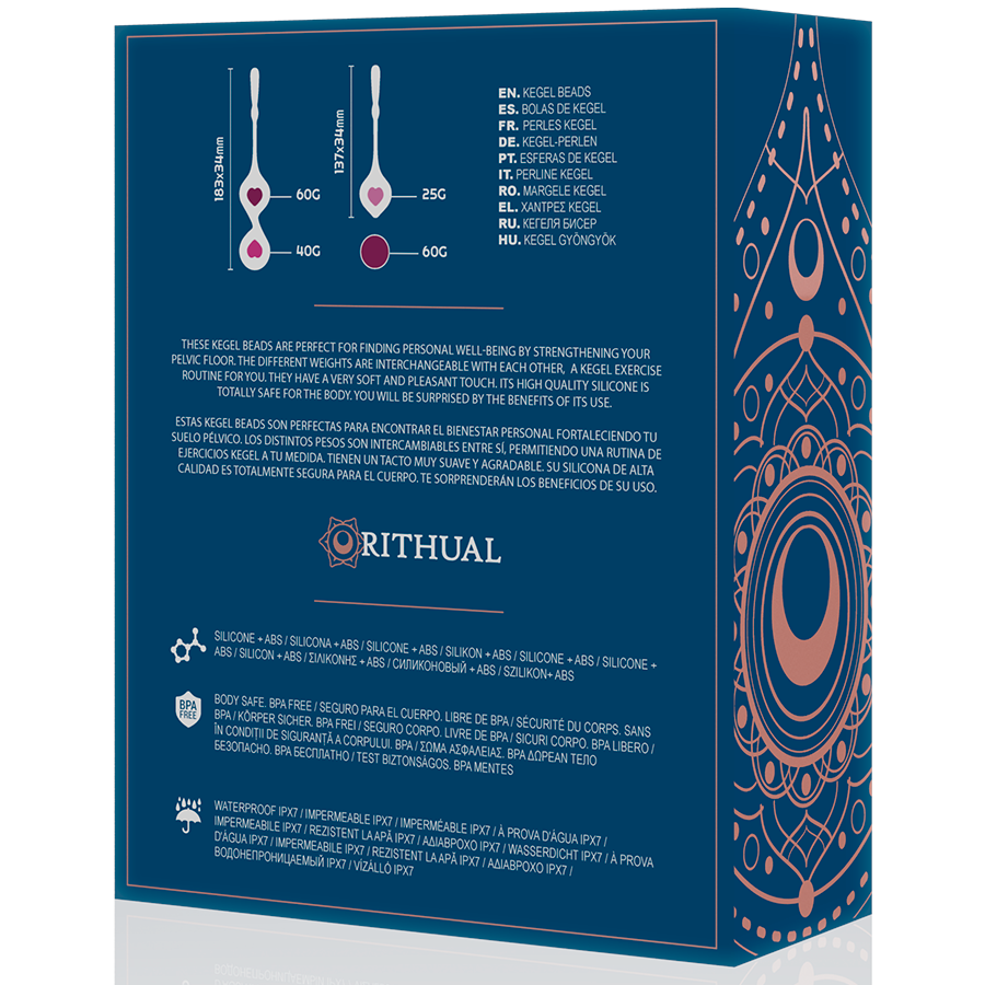 Kit Allenamento Pavimento Pelvico Rithual Deva — 4 Palline