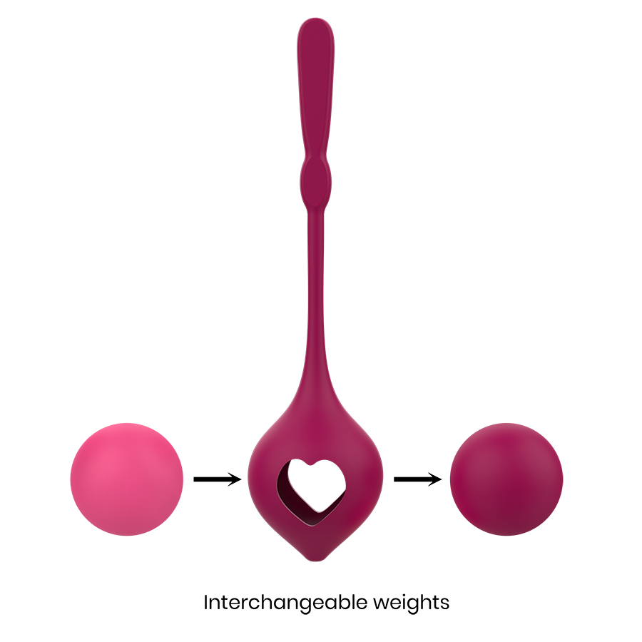 Kit Palline Vaginali Allenamento Pelvico Rithual Deva — 4 Pesi