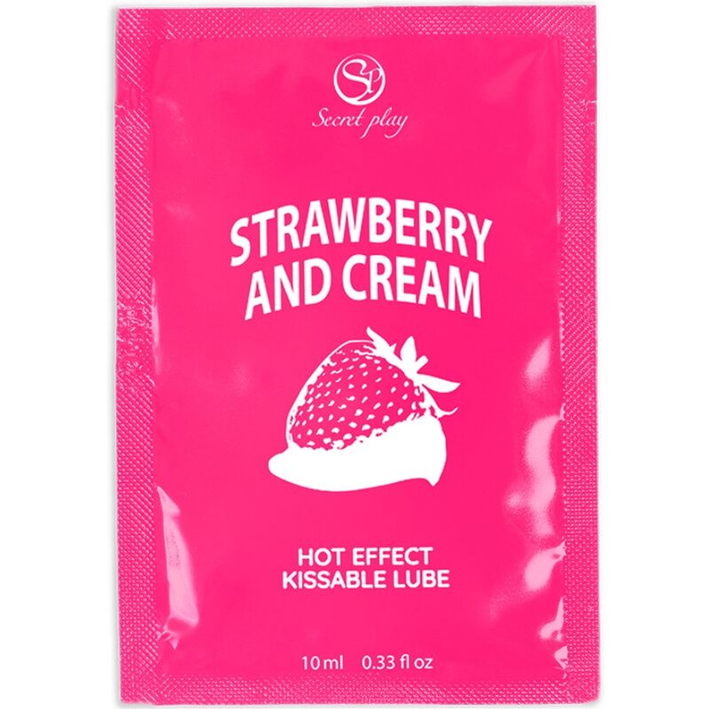 Lubrificante Intimo Gusto Fragola Secretplay — Monodose 10 ml