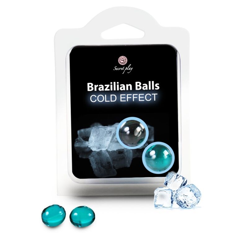 Palline Erotiche Effetto Freddo Secretplay — 2 Unità
