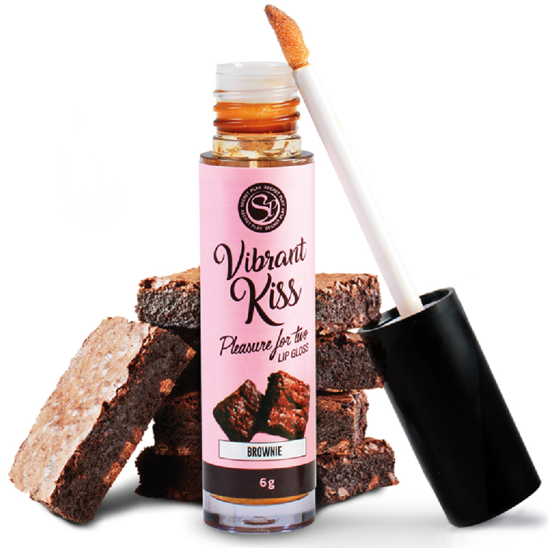 Gel Stimolante Labbra Secretplay Vibrant Kiss — Brownie