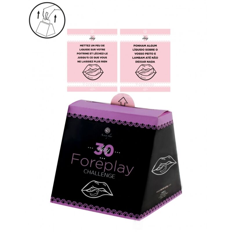 Gioco di Coppia a Carte Secretplay Sfida 30 Giorni — 30 Carte