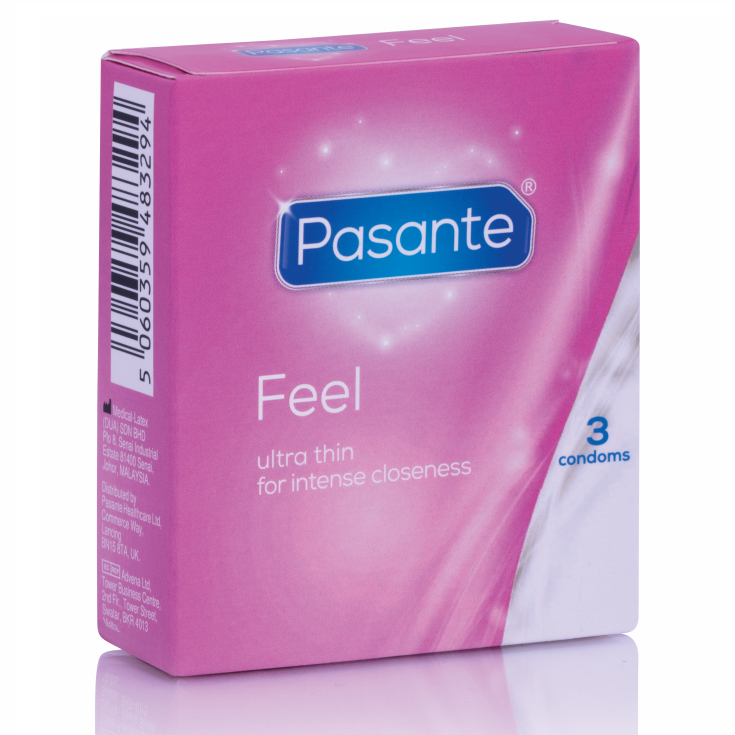 Preservativi Ultra Sottili Pasante Sensitive Feel — 3 Unità