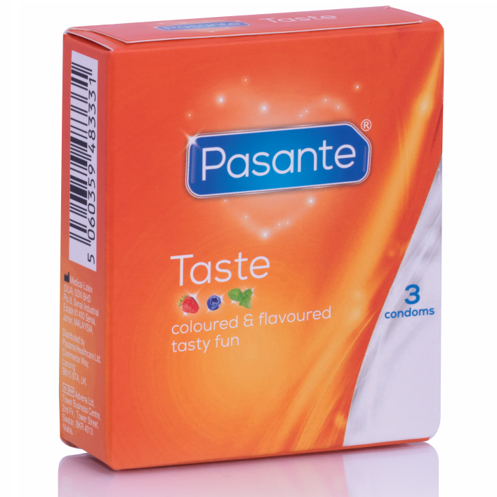 Preservativi Aromatizzati Pasante Gusto — 3 Unità