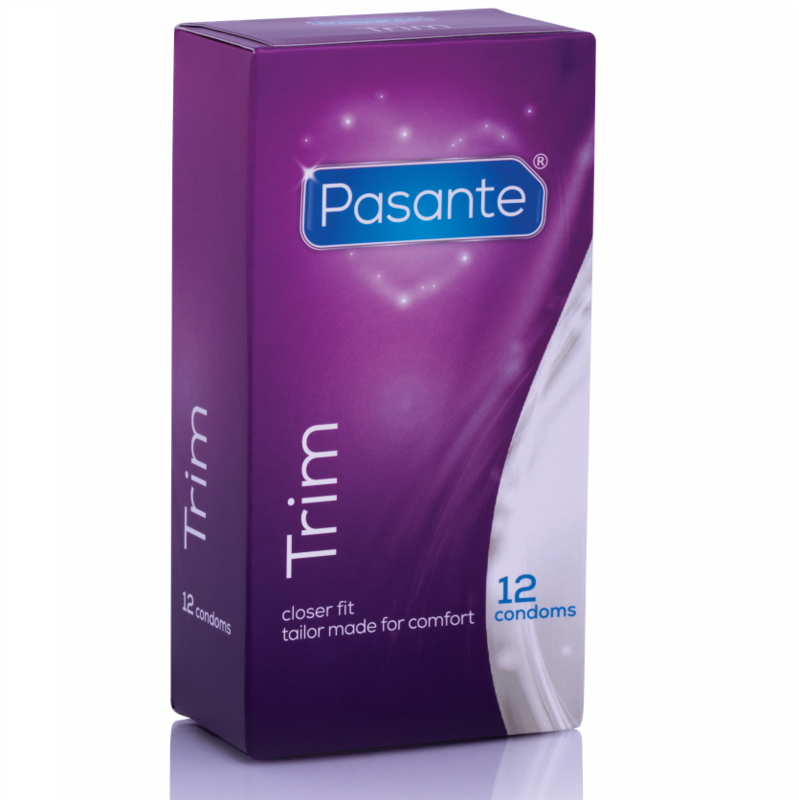 Preservativi Sottili Misura Stretta Pasante Trim — 12 Pezzi