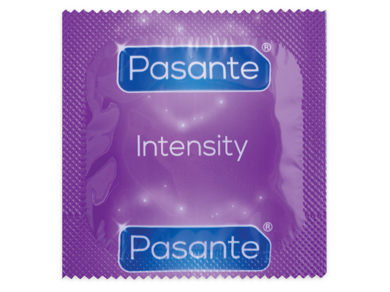 Preservativi con Nervature e Punti Pasante Ribs & Dots — 3 pz