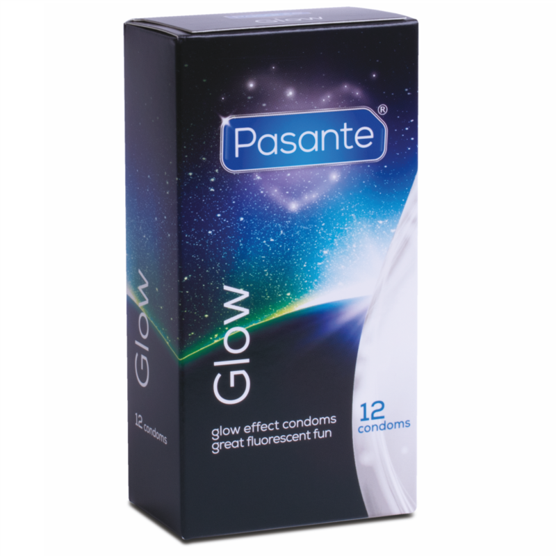 Preservativi Fosforescenti Pasante Glow — 12 Unità