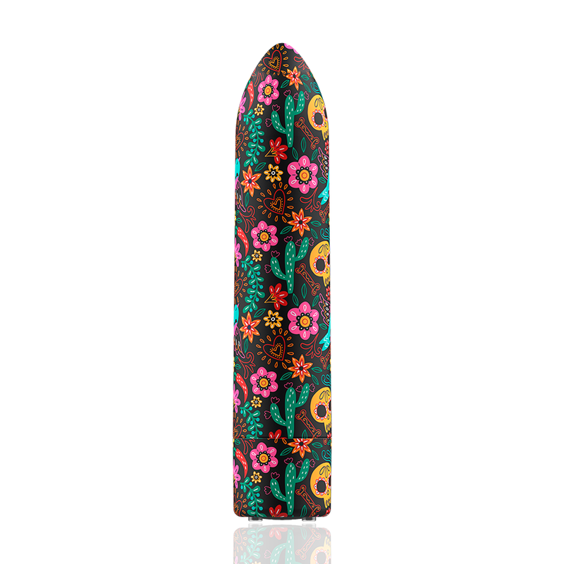 Uovo Vibrante Ricaricabile Custom Bullets Floreale — 10 Modalità