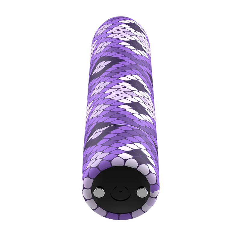 Uovo Vibrante Ricaricabile Custom Bullets Snake — 10 Modalità