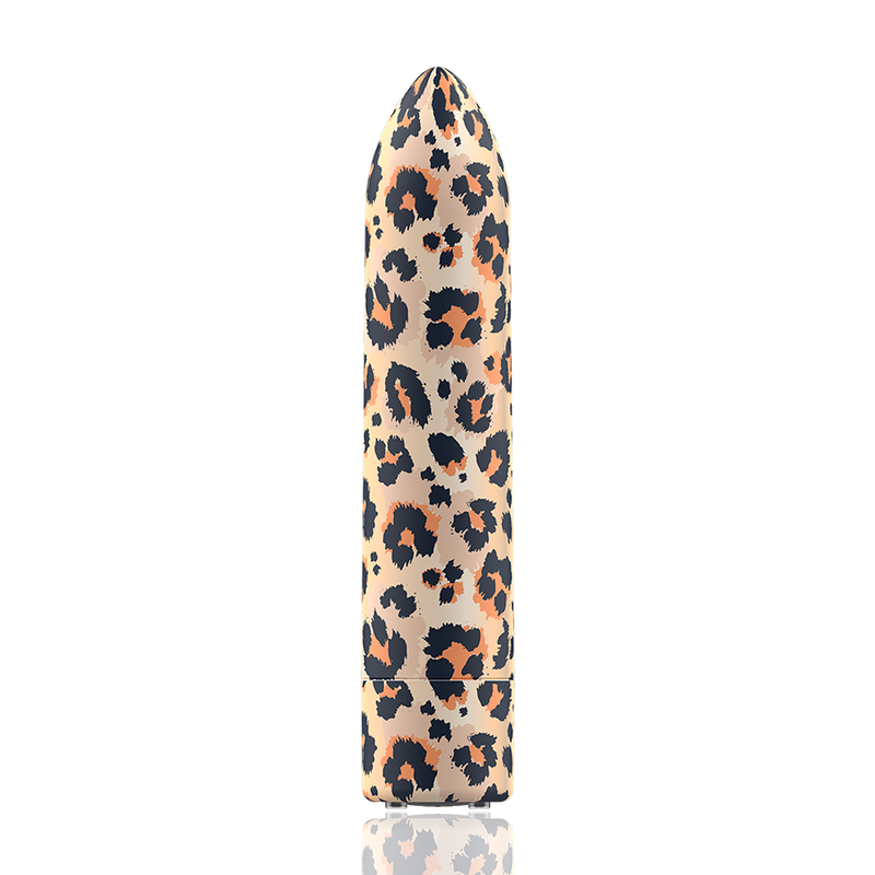 Uovo Vibrante Ricaricabile Custom Bullets Leopard — 10 Modalità