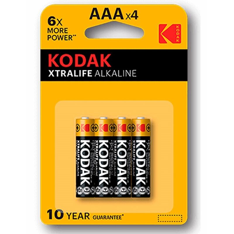 Batterie Alcaline AAA Kodak Xtralife LR03 — 4 Unità