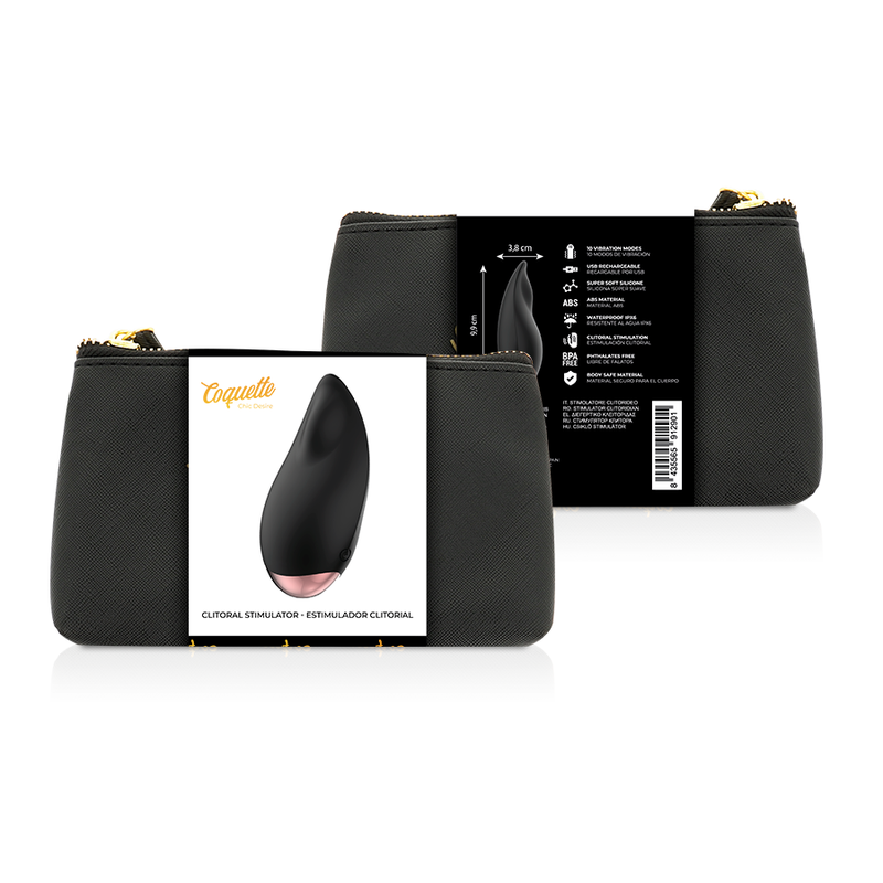Stimolatore Clitoride Ricaricabile Coquette Chic Desire — 10 Velocità