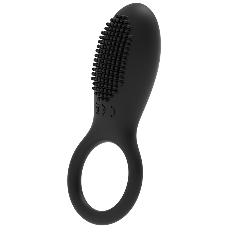 Anello Fallico Vibrante con Telecomando Coquette Chic Desire — Nero/Oro
