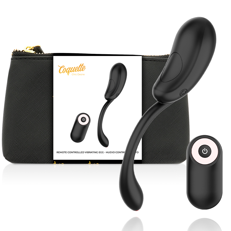 Uovo Vibrante con Telecomando Coquette Chic Desire — Ricaricabile
