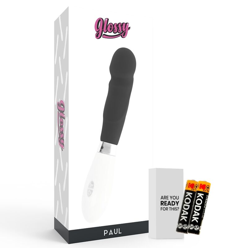 Vibratore Realistico Glossy Paul — 10 Funzioni, Impermeabile