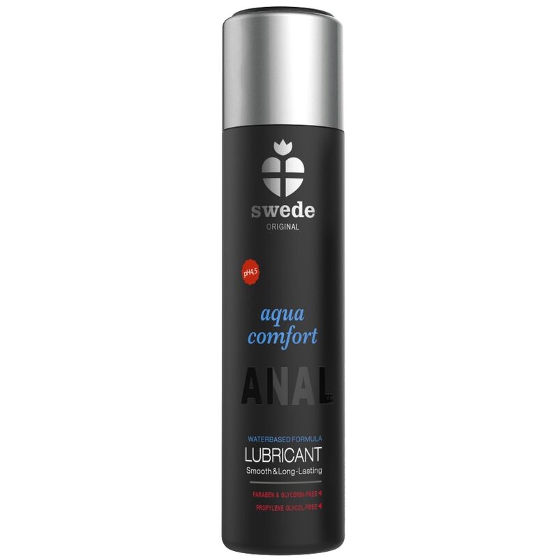 Lubrificante Intimo Anale Base Acqua Swede Aqua Comfort — 120 ml