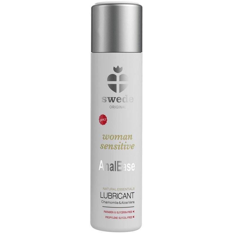 Lubrificante Intimo Anale Base Acqua Swede Woman Sensitive — 60 ml