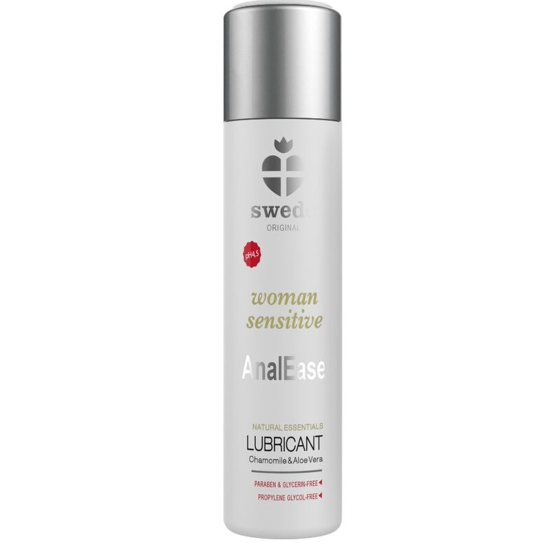Lubrificante Anale Base Acqua Swede Woman Sensitive — 120 ml