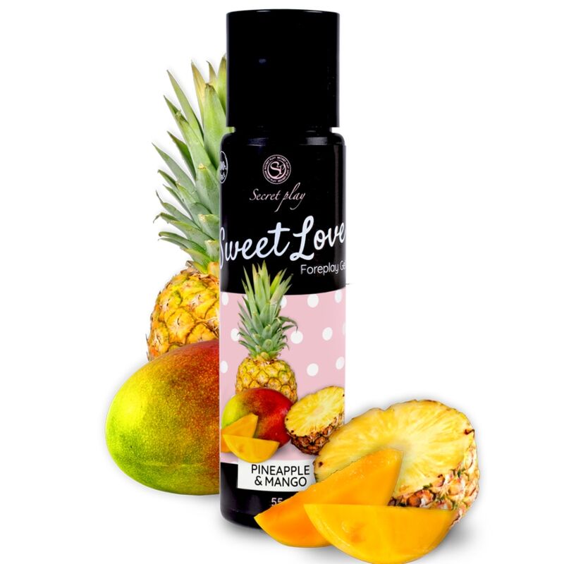 Gel Commestibile Erotico Secretplay Sweet Love — Mango Ananas 60 ml