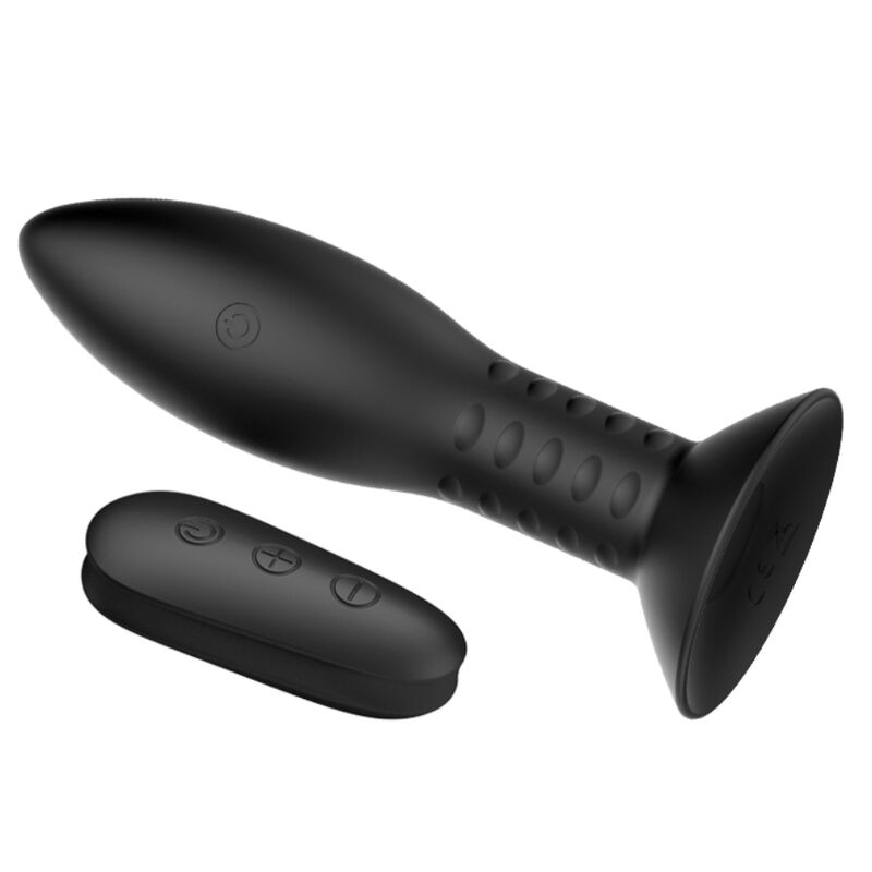 Plug Anale Vibrante con Sfere Rotanti Mr Play — Telecomando