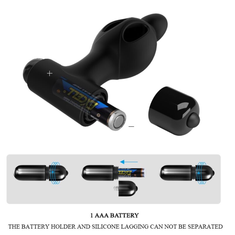 Plug Anale Vibrante Mr Play — Silicone, 10 Modalità