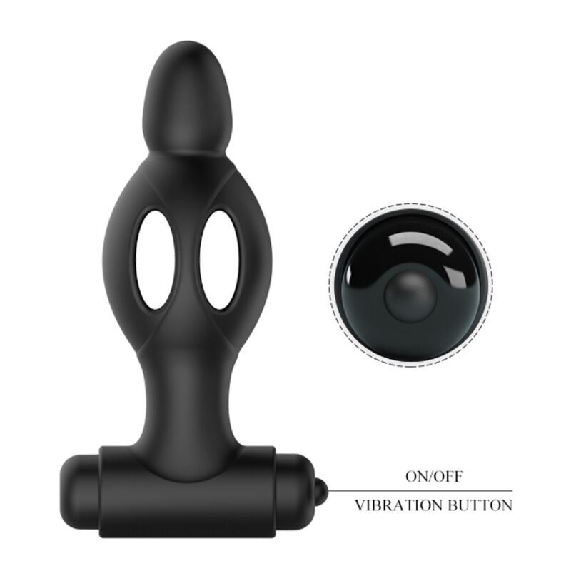 Plug Anale Vibrante Mr Play — Silicone, 10 Modalità