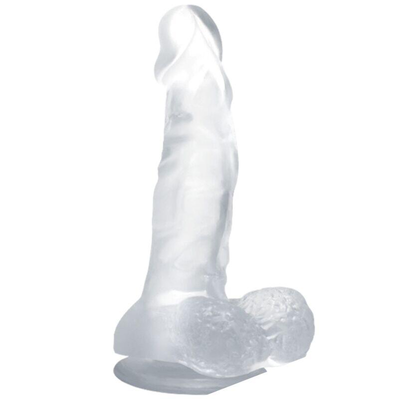 Dildo Realistico con Ventosa Baile — Gelatina, 16.7 cm