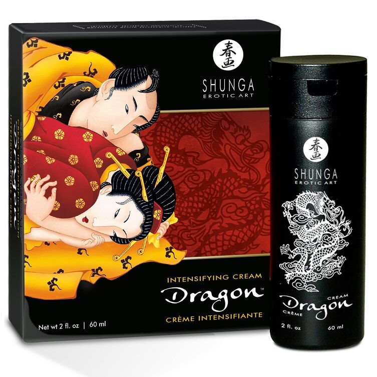 Crema Potenziante Maschile Shunga Dragon — Erezione e Vigore
