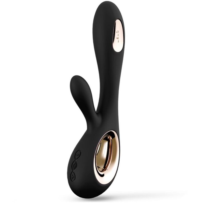 Vibratore Rabbit Lelo Soraya Wave — Punto G e Clitoride, Nero