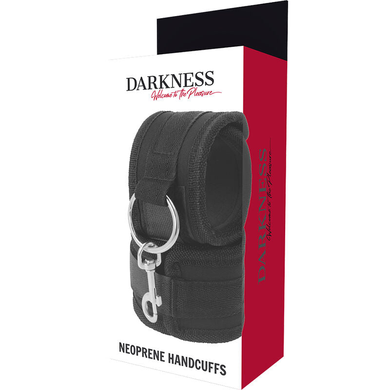 Manette BDSM in Neoprene Darkness — Regolabili, Morbide