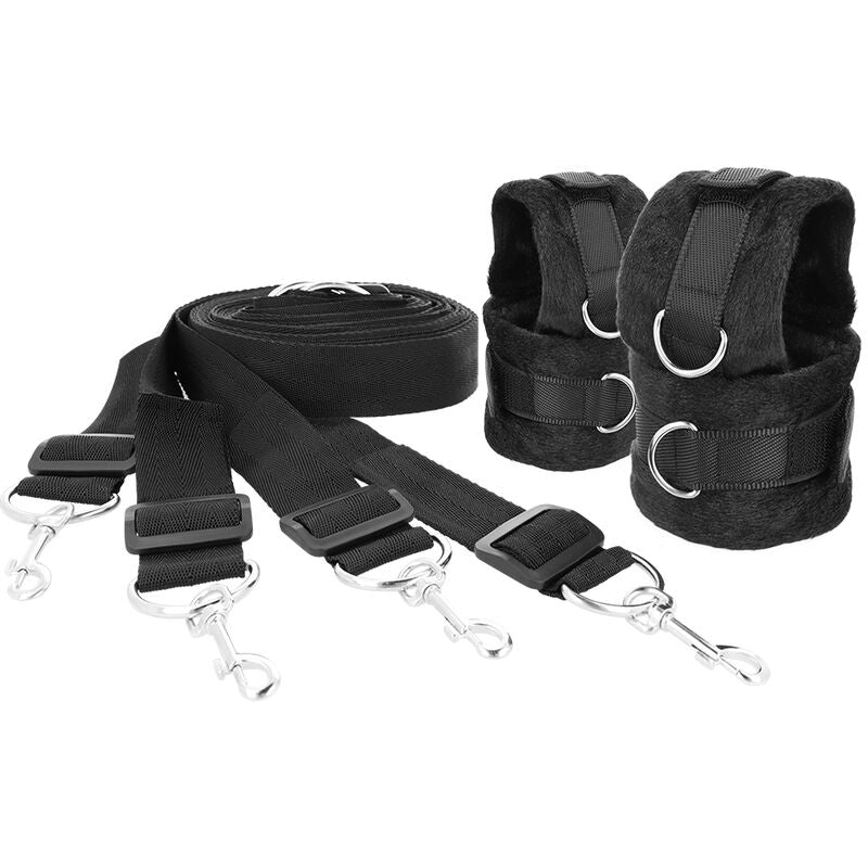 Kit Bondage da Letto Darkness — 4 Punti Contenimento Neoprene