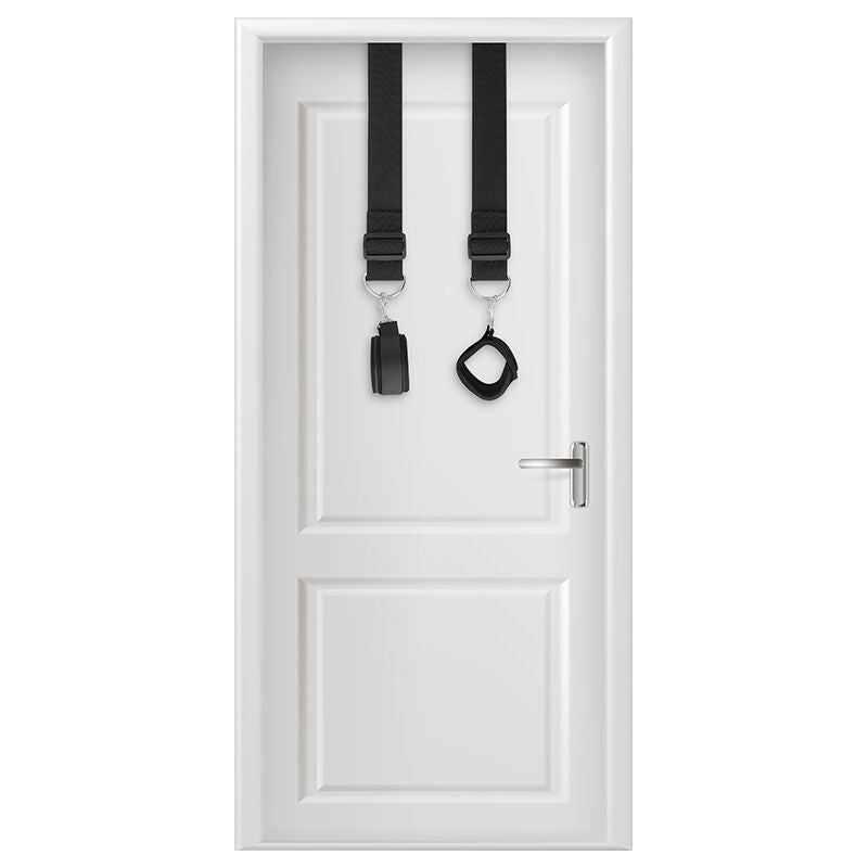 Manette Bondage da Porta Darkness — Cinghie Nylon Regolabili