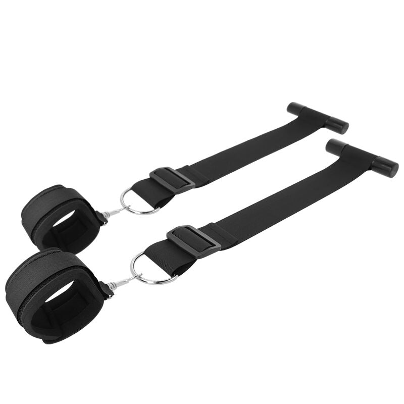Manette Bondage da Porta Darkness — Cinghie Nylon Regolabili