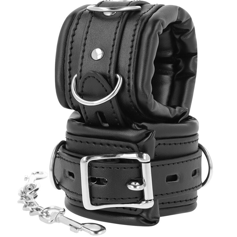 Manette BDSM Imbottite Darkness — Doppio Strato, 20 cm