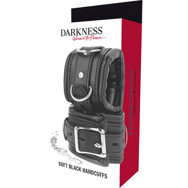 Manette BDSM Imbottite Darkness — Doppio Strato, 20 cm