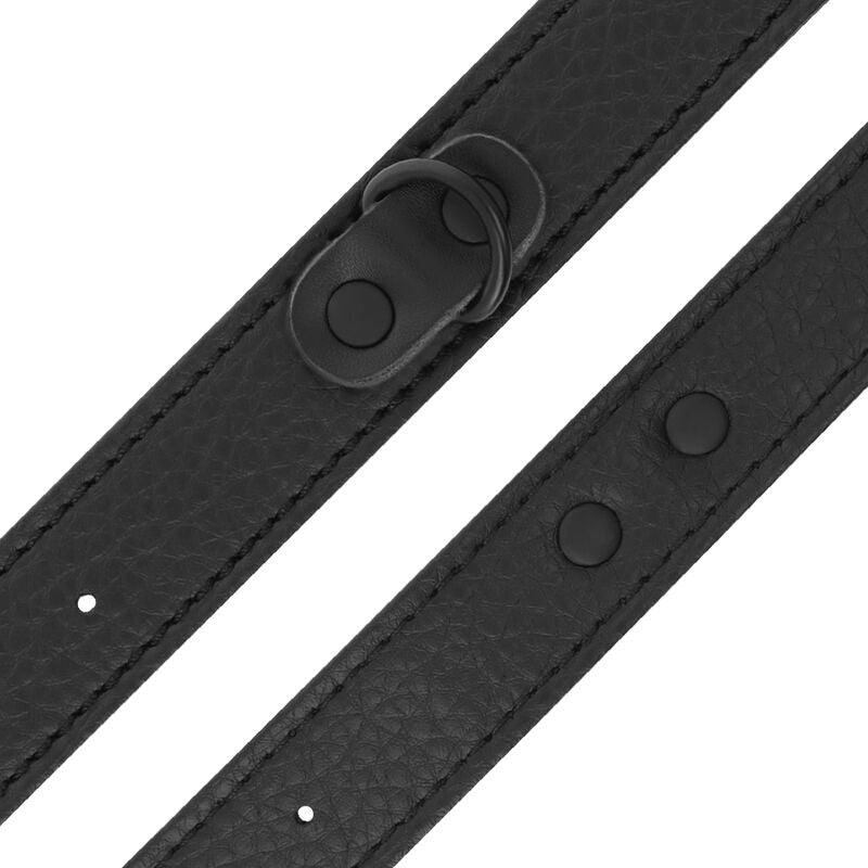 Manette BDSM Large Darkness — Cinturino Sottile, Interno Morbido