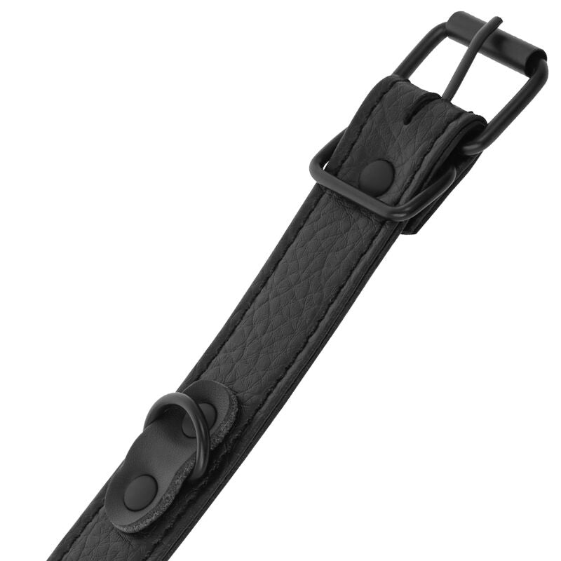Manette BDSM Large Darkness — Cinturino Sottile, Interno Morbido