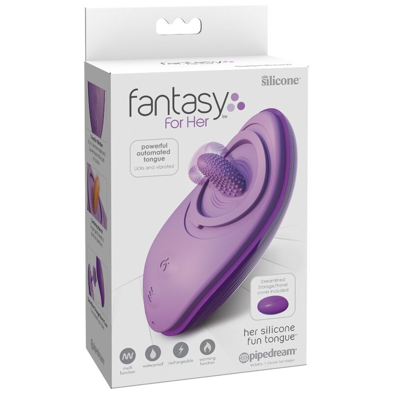 Stimolatore Linguale FANTASY FOR HER Fun Tongue — Viola