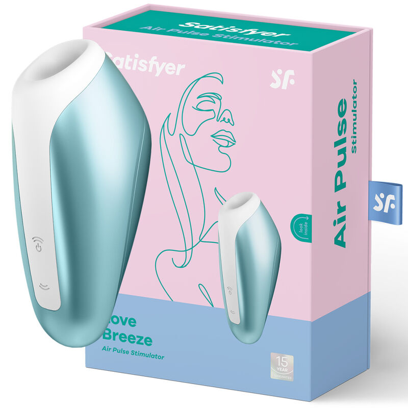 Succhia Clitoride Satisfyer Love Breeze — Azzurro