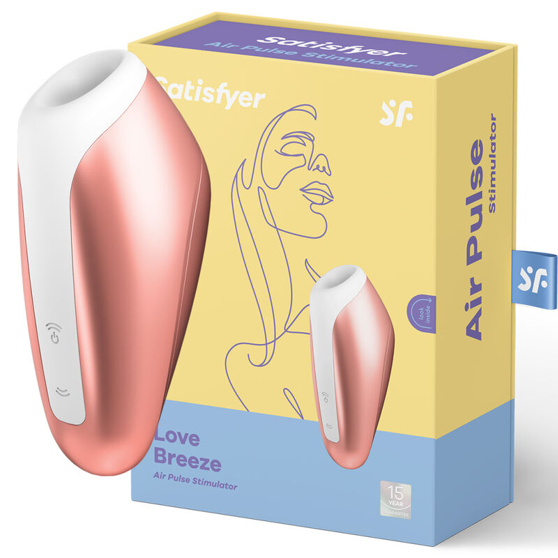 Succhia Clitoride Satisfyer Love Breeze — Air Pulse, Rame