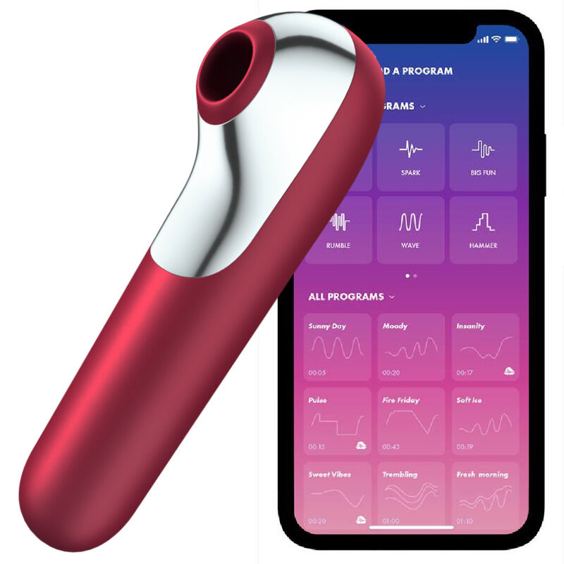Succhia Clitoride e Vibratore Satisfyer Dual Love — App Control