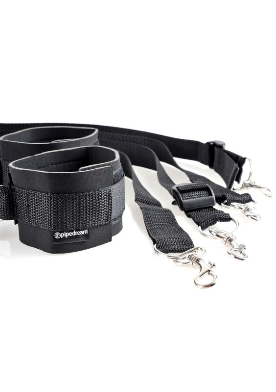 Kit Bondage con Polsini Regolabili Pipedreams Fetish Fantasy