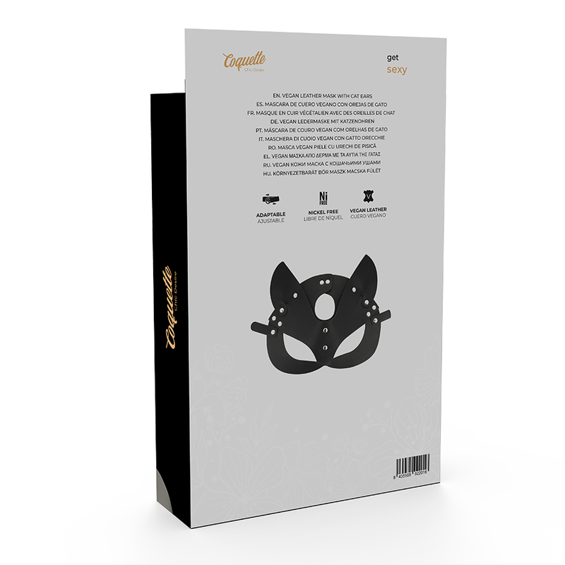 Benda per Occhi con Orecchie di Gatto Coquette Chic Desire — Vegan