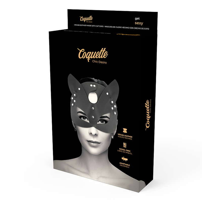 Benda per Occhi con Orecchie di Gatto Coquette Chic Desire — Vegan