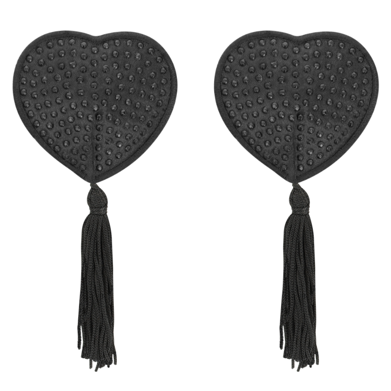 Copricapezzoli Autoadesivi Coquette Chic Desire — Neri