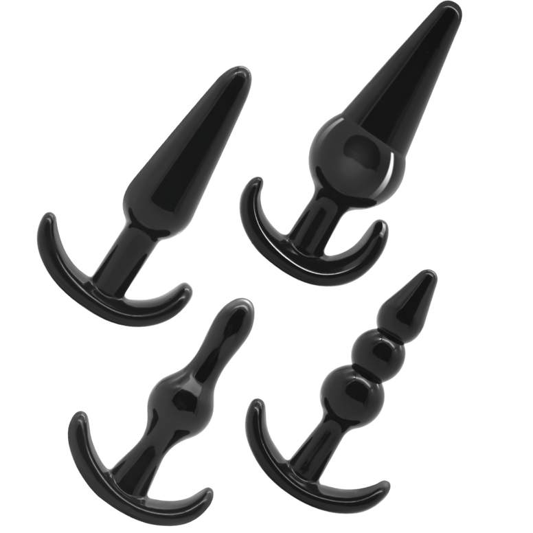 Kit Plug Anale Addicted Toys — Set 4 Pezzi