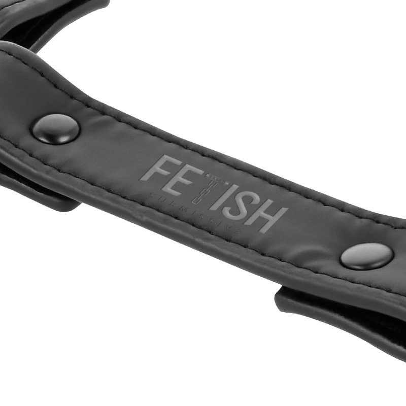 Manette BDSM in Pelle Vegana Fetish Submissive Union
